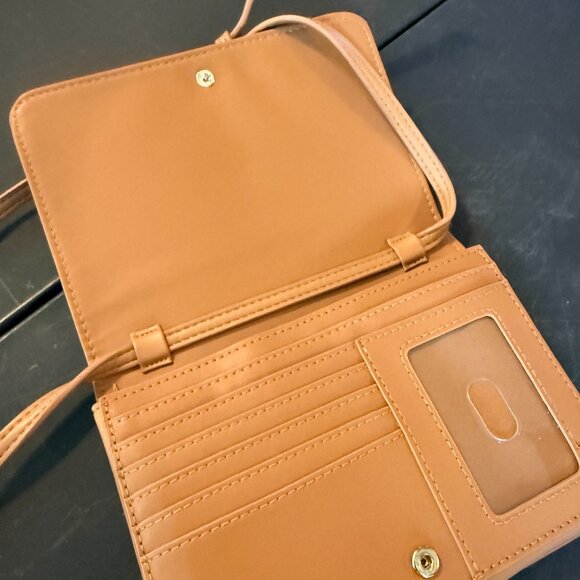 A New Day Flap Closure Clutch Brown Tan (157) - Picture 2 of 2